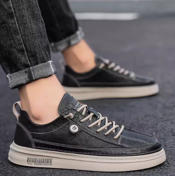 Logan Casual Leather Sneakers for Men (One Pair)