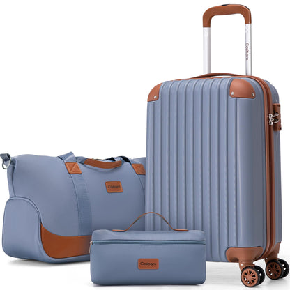 Cosbarn Carry On Luggage 22x14x9 Airline Approved 20 Inch Carry on Suitcases with Wheels ABS Lightweight Carry-on Luggage Travel Suitcase with Wheels and TSA Lock