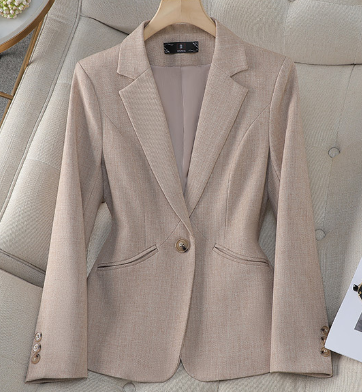 Modern Fit Tailored Blazer - Korean Style (One Piece)