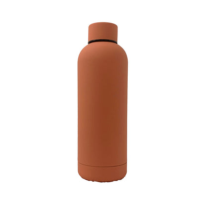 17oz Rubber Vacuum Insulated Stainless Steel Water Bottle