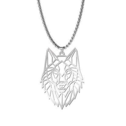 Minimalist Polar Bear Necklace with Hollow Pendant