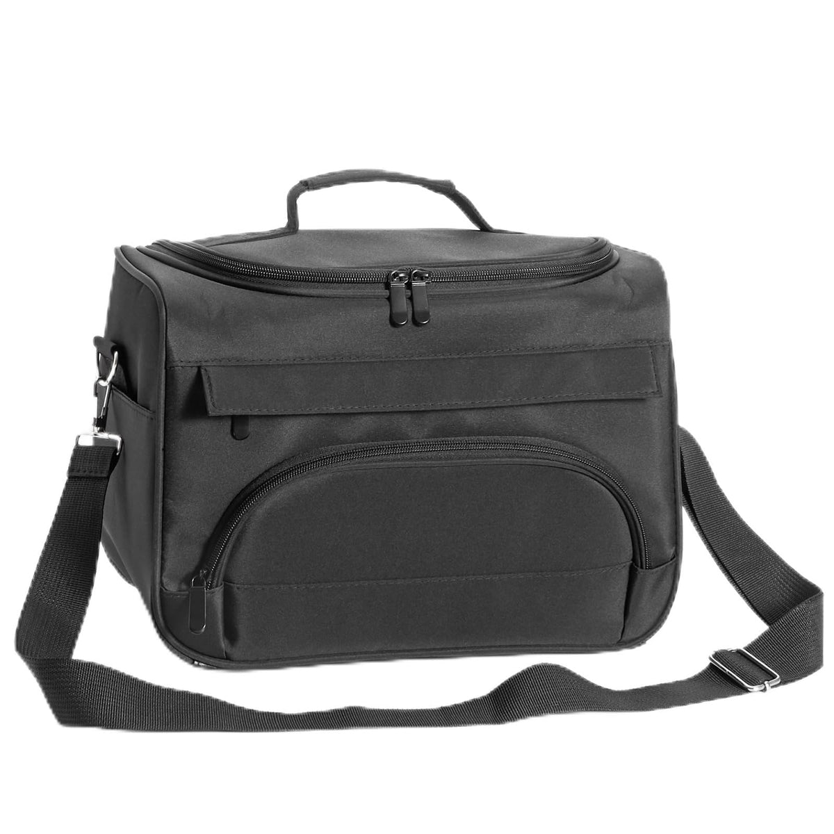 LOCKCURX Travel Medicine Bag Organizer Medicine Organizer Storage Pill Bottle Organizer Storage Medicine Kit Travel First Aid Kit Bags Empty Travel Emergency Kit (Bag Only) -Black